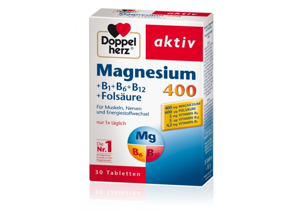 Doppelherz Magnesium 400 | Apotheke Zur Universität - Wien