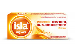 Isla Pastillen Ingwer + Honig