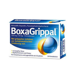 BoxaGrippal<sup>®</sup> 200/30mg Filmtabletten