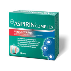 Aspirin<sup>®</sup> Complex Heissgetränk 500 mg / 30 mg Granulat