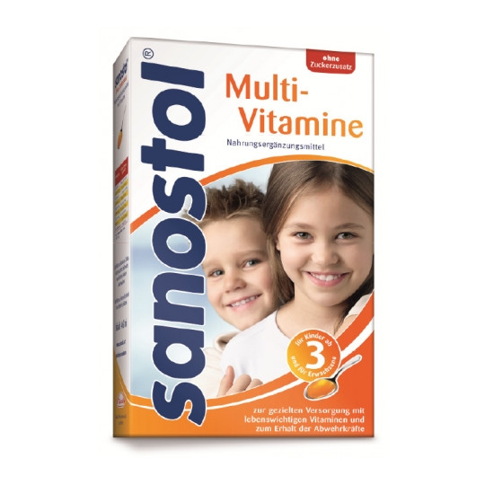 Sanostol® Multi-Vitamine Saft ohne Zucker