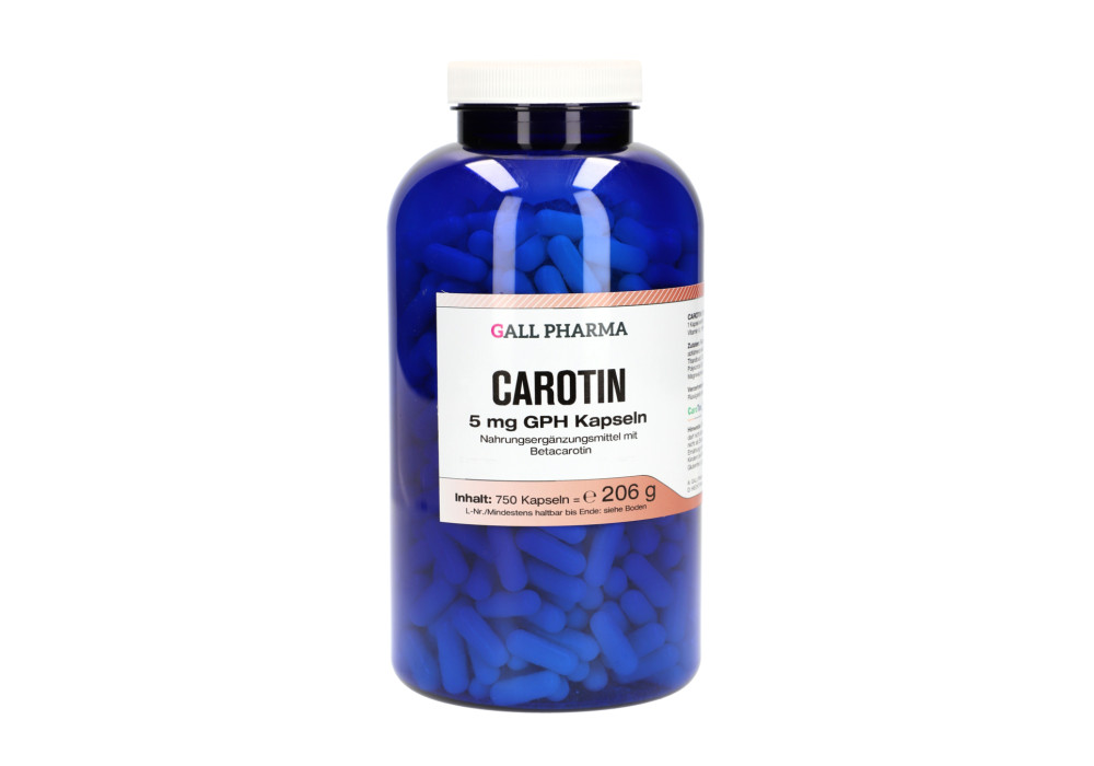 Carotin 5 mg GPH Kapseln | Apotheke zur Universität - Wien