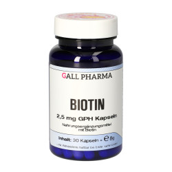 Biotin 2,5 mg GPH Kapseln