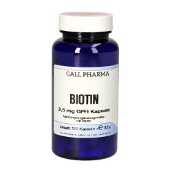 Biotin 2,5 mg GPH Kapseln