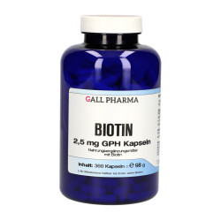 Biotin 2,5 mg GPH Kapseln