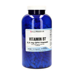 Vitamin B7 2,5 mg GPH Kapseln