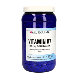 Vitamin B7 2,5 mg GPH Kapseln