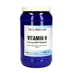 Vitamin H 2,5 mg GPH Kapseln