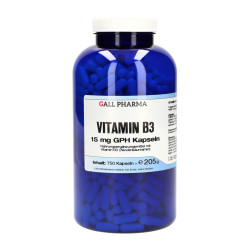 Vitamin B3 15 mg GPH Kapseln