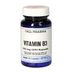 Vitamin B3 100 mg GPH Kapseln