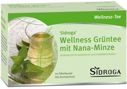 Sidroga Wellness Grüntee mit Nana-Minze