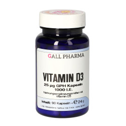 Vitamin D3 25 µg GPH Kapseln
