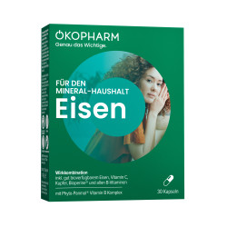 Ökopharm<sup>®</sup> Eisen Kapseln für den Mineral-Haushalt Kapseln