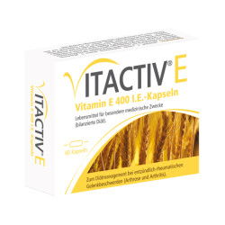 VITACTIV<sup>®</sup> Vitamin E 400 I.E. Kapseln
