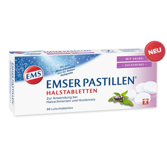 Emser Pastillen zuckerfrei Salbei