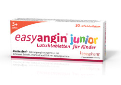 easyangin<sup>®</sup> junior Lutschtabletten für Kinder
