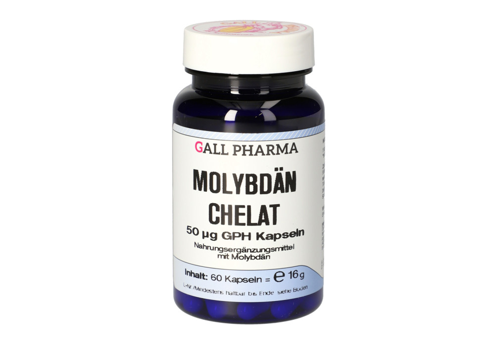 Molybdän Chelat 50 µg GPH Kapseln | Apotheke zur Universität - Wien