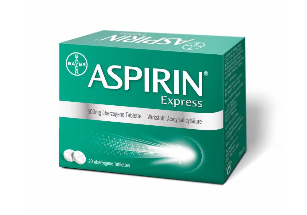 Aspirin® Express 500mg überzogene Tablette Apotheke zur Universität
