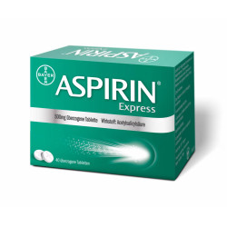 Aspirin<sup>®</sup> Express 500mg überzogene Tablette