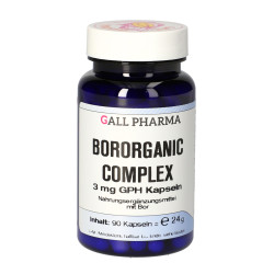 Bororganic Complex 3 mg GPH Kapseln
