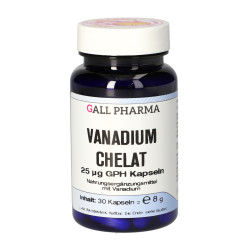 Vanadium Chelat 25 µg GPH Kapseln