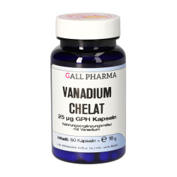 Vanadium Chelat 25 µg GPH Kapseln