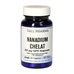 Vanadium Chelat 25 µg GPH Kapseln