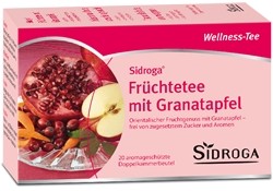 Sidroga Wellness Früchtetee mit Granatapfel