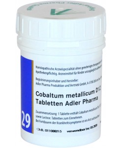 Schüssler Salz Nr. 29 Cobaltum metallicum D12