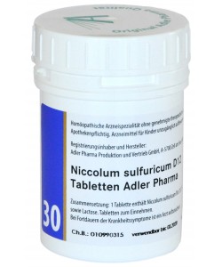 Schüssler Salz Nr. 30 Niccolum sulfuricum D12