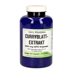Curryblattextrakt 500 mg GPH Kapseln