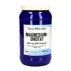 Magnesium Orotat Kapseln 550mg Gph