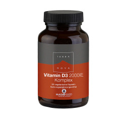 Terra Nova Vitamin D3 Kapseln 2000ie