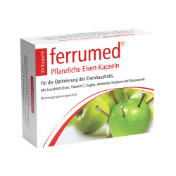 ferrumed<sup>®</sup> pflanzliche Eisen-Kapseln