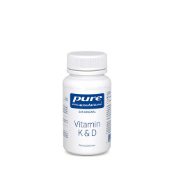 Pure encapsulations Kapseln Vitamin K+D