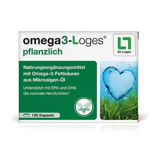 omega3-Loges<sup>®</sup> pflanzlich Kapseln