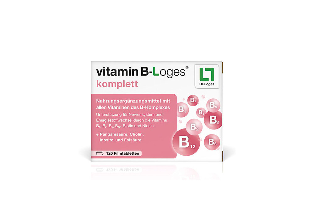 Vitamin B-Loges® Komplett Filmtabletten | Apotheke Zur Universität - Wien