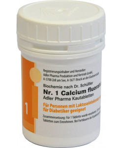 Schüssler Kautabletten Li1 Calcium fluoratum D12