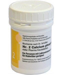 Schüssler Kautabletten Li2 Calcium Phosphoricum D6