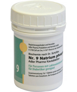 Schüssler Kautabletten Li9 Natrium Phosphoricum D6