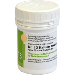 Schüssler Kautabletten Li13 Kalium arsenicosum D12