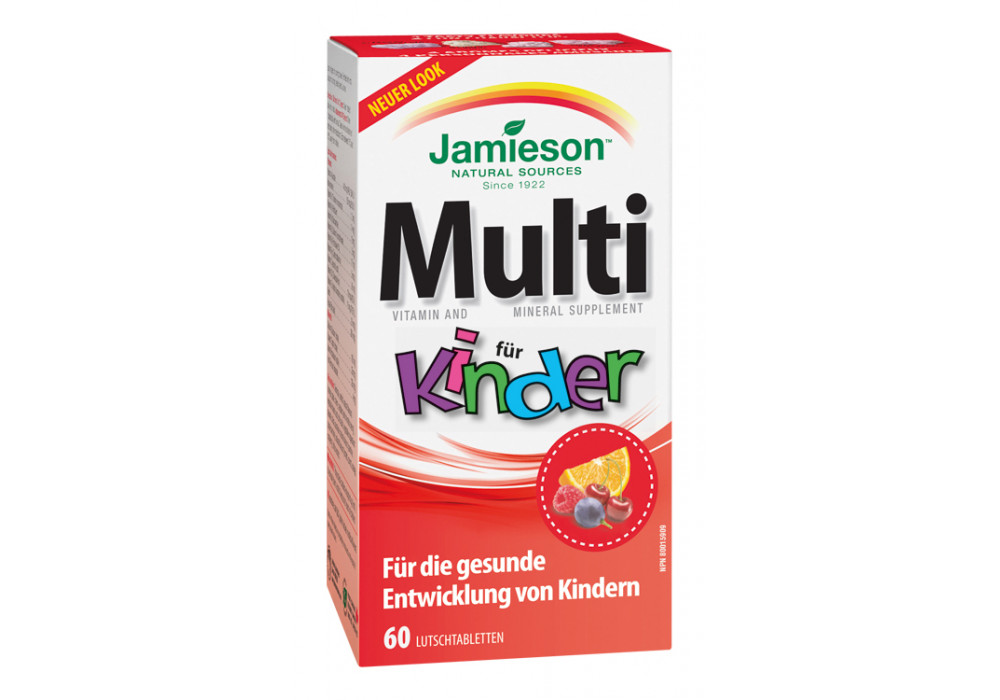 Jamieson Multi für Kinder mit Eisen Tabletten Apotheke zur