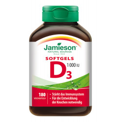 Jamieson Vitamin D3 1000 IU Weichkapseln