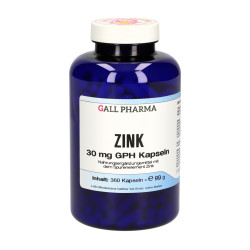 Zink 30 mg GPH Kapseln