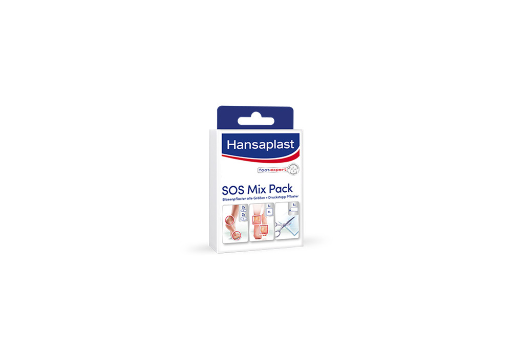 Hansaplast SOS Mix Pack Blasenpflaster Medistore.at