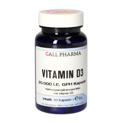Vitamin D3 20000 IE GPH Kapseln