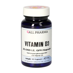 Vitamin D3 20000 IE GPH Kapseln