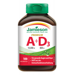 Jamieson Vitamin A 10000 IU + D3 800 IU Weichkapseln