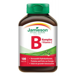 Jamieson B-Komplex + Vitamin C 100mg Tabletten
