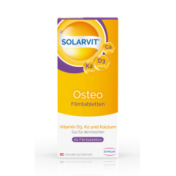 SOLARVIT<sup>®</sup> Osteo Ca D3 K2 Filmtabletten
